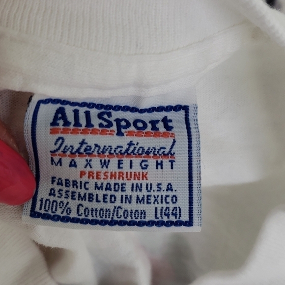 Vintage Y2K Tee Knoxville L White Picture on Back - Picture 7 of 10